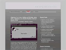 Tablet Screenshot of blog.tlensing.org